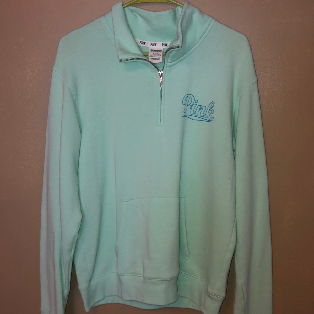 Pink qaurter zip